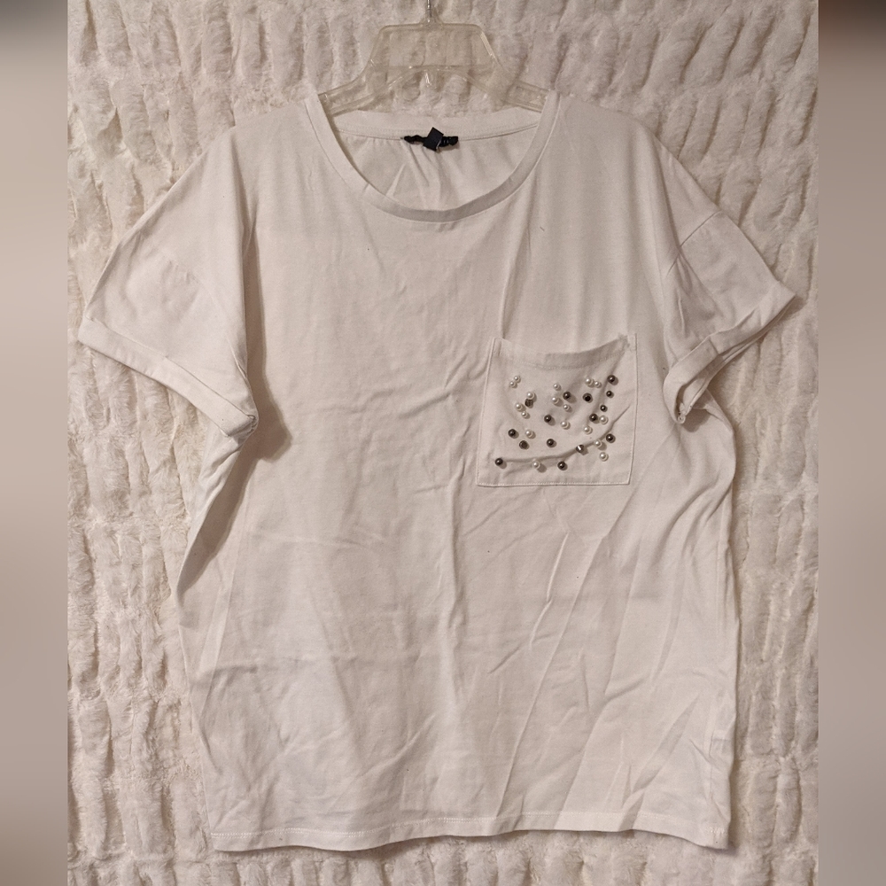 Pearl Studded Tee